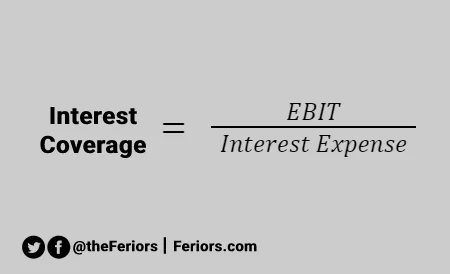 Interest Coverage Ratio Formula ICR