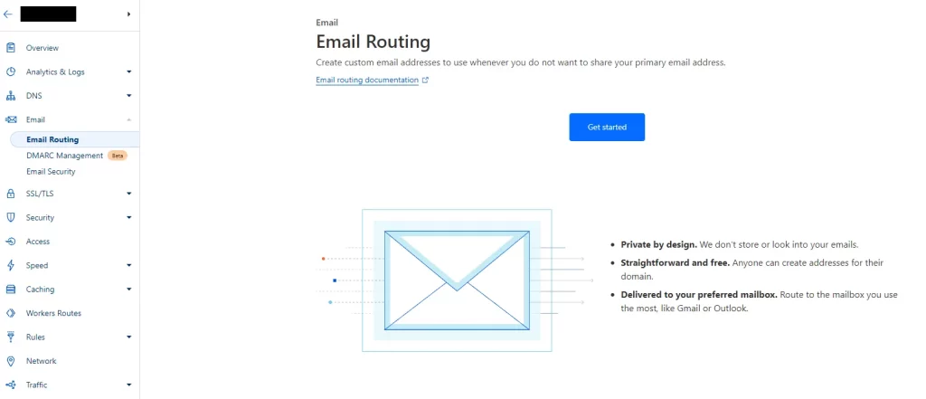 Create Custom Domain-Email Address Free Using Cloudflare Email Routing